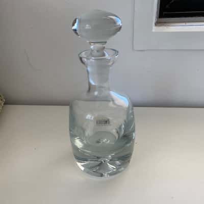 Vintage Krosno Poland Lead Crystal Liquor Decanter