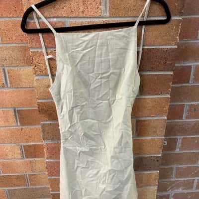 Lioness Womens  Size 6 Camille Backless Mini Dress 