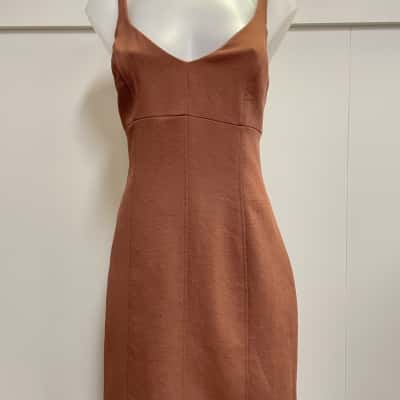 Kookai Womens  Size 40 Casual Dress Brown 