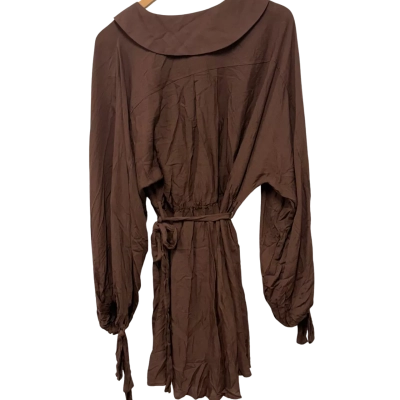 Bagira Womens  Size M / S Long Sleeve Dress Chocolate Brown 