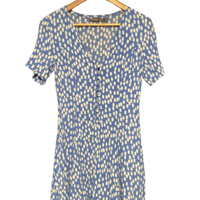 Mister zimi dress  Size 8 Blue / Pattern / White 