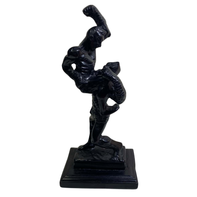 Muay Thai Boxer Statue