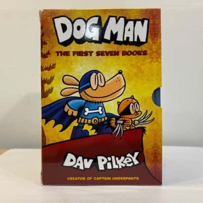 Dogman The First Seven Books set by Dav Pipkey