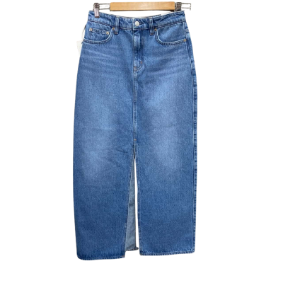 Riders by Lee Womens  Size 8 Maxi Skirt Blue RRP $129.95