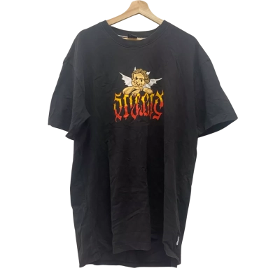 StreetX Mens  Size XXL Short Sleeve T-shirt Black  