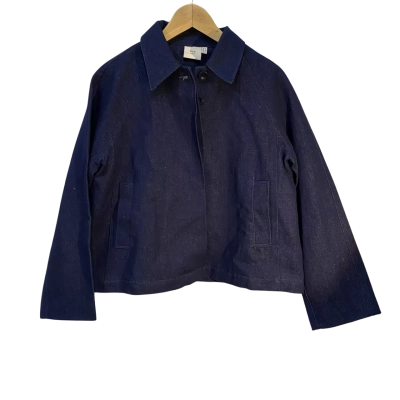 ELK Womens  Size 6 Denim Jacket Blue 
