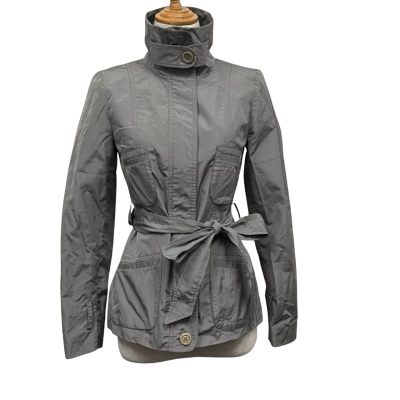Kookai Womens Lightweight Jacket -  Size 36 Khaki Grey