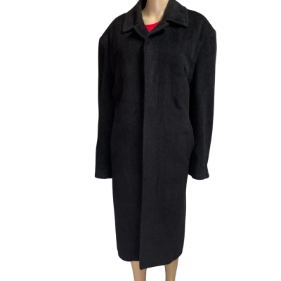 Boston Angora Mens Winter Coat Black XL to XXL 