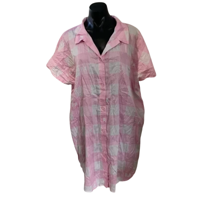 Peter Alexander Womens  Size L Checked night dress / Pink  / White 