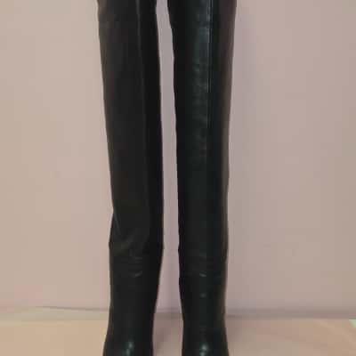 Scanlan Theodore Womens  Size 40 Black Long Boots
