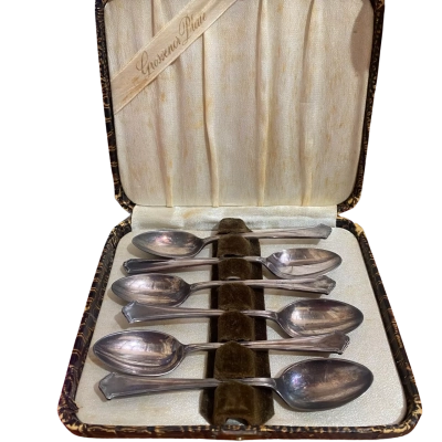 Silver plate EPS tea spoons 