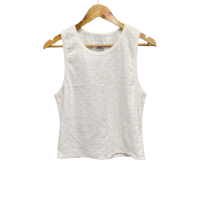 Steele Womens  Size XL Bianca Tank Top Daisy White RRP $139