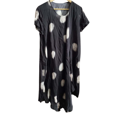 TIRELLI Womens  Size S Tunic Black  / White 