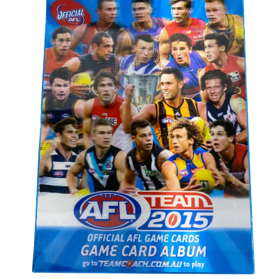 AFL 2015 Game Card Collection Album