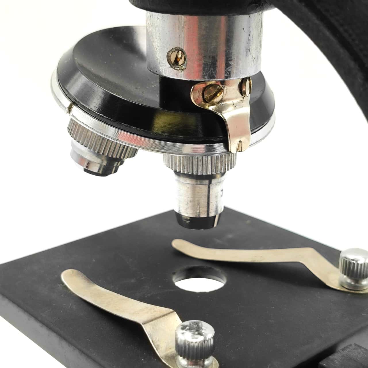Microscope With Box To Quantify Fluewawnce Astron Microscope In Wooden Storage Box Made In Japan (brica cubes)(s ...