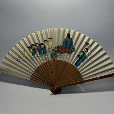 Vintage Korean Foldable Fan