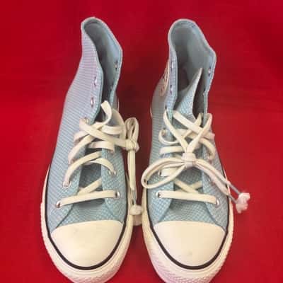 Converse Womens  Size UK 7 / US 9 Lift Platform HIgh Top Sneakers Blue 