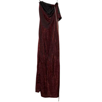 Luvalot Womens  Size 8 Midi Dress Red 