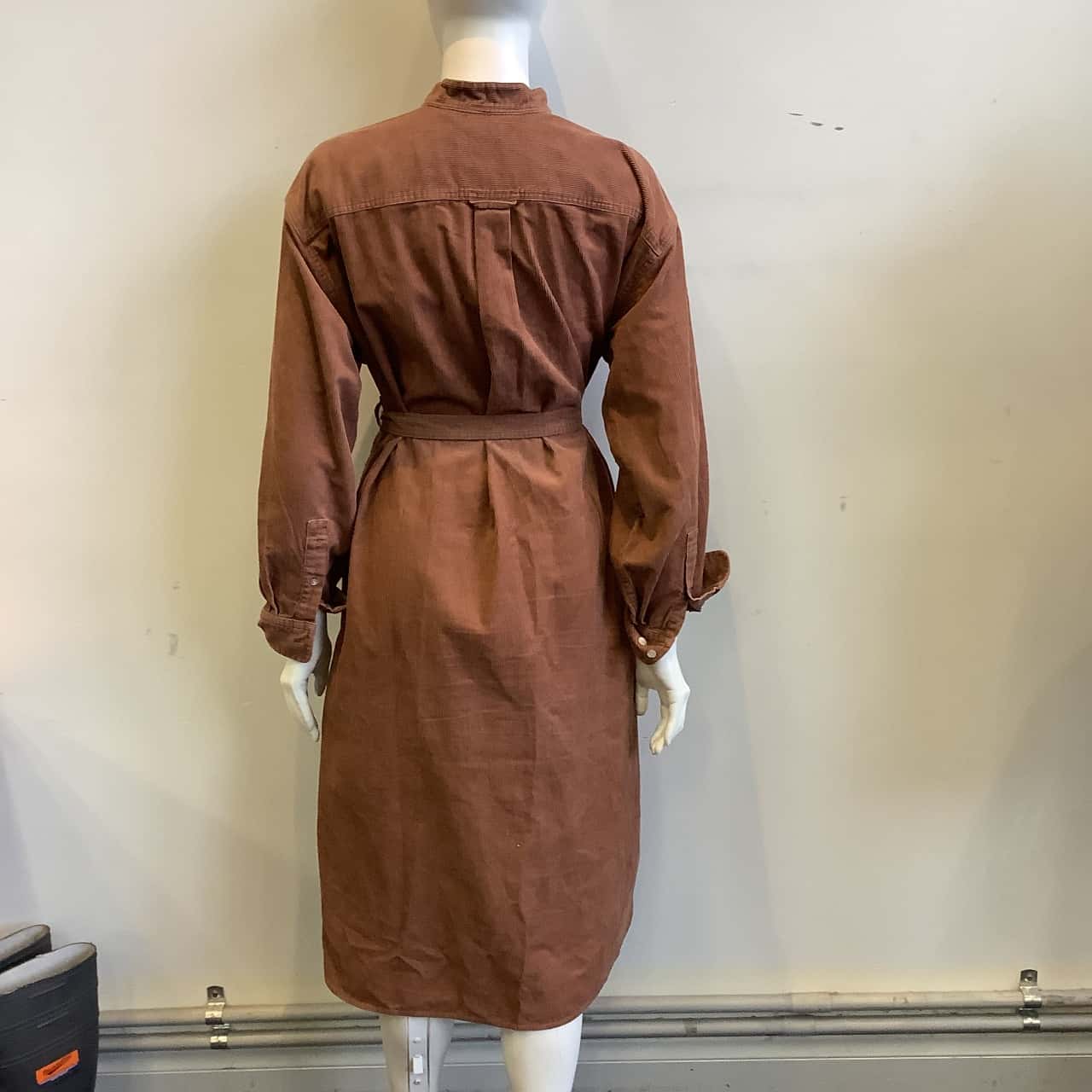 Uniqlo Women's Size M Long Sleeve Maxi Shirt Dress Brown Corduroy (s) -  Used Very Good | Salvos Stores
