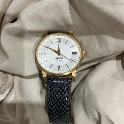 Mimco Womens Leather Strap Watches 