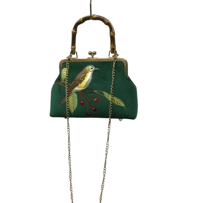Pinup Girl | Bamboo Handle hand bag