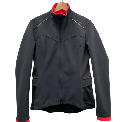 Btwin Womens  Size XS CYCLING JACKET Black  
