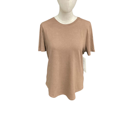 Lululemon Womens  Size 8 T-shirt Brown 