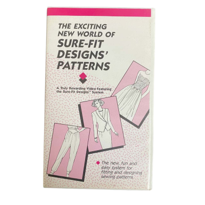 Vintage Dressmaking: The Exciting New World of Sure-Fit Design Patterns VHS Video Tape