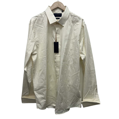 Bell & Barnett Mens Size 48 Business Shirt Cream 