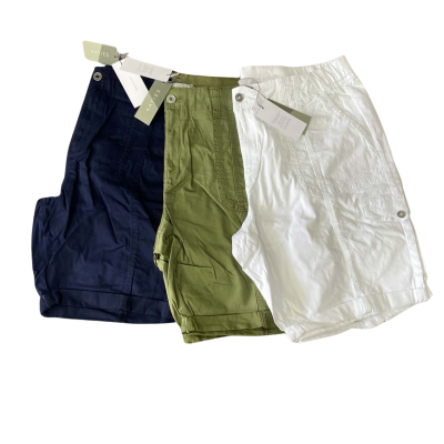 Katies Cargo shorts Bundle of 3 pairs Women's size 18 (Khaki/Navy/White)
