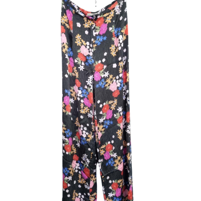 Bec & Bridge Womens  Size 8 Straight Leg Pants Black  / Floral 