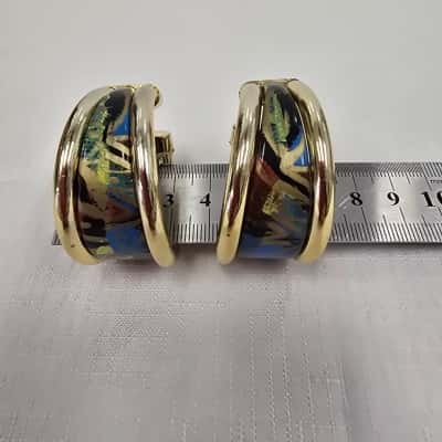 Womens Big Fun 90's Costume Jewellery Earrings.