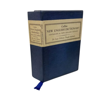 Vintage Collins New English Dictionary