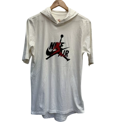 Nike Air Jordan Mens  Size S T-Shirt with Hood VGUC