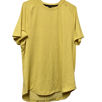Lululemon Mens Size L Sports Top Yellow 