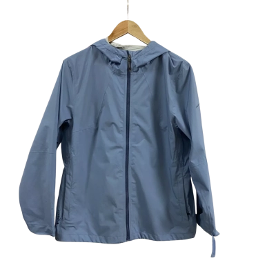 Kathmandu Womens  Size XL Trailhead Stretch 2.5 Layer Rain Jacket Blue