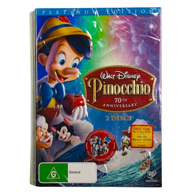 Pinocchio DVD 70th Anniversary 