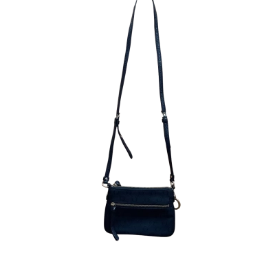 Oroton Womens Cross Body Bag Black  