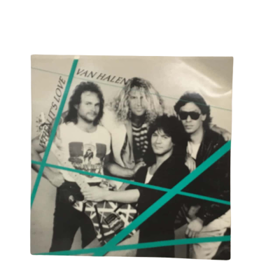 Vintage When It’s Love Van Halen 45 RPM Record