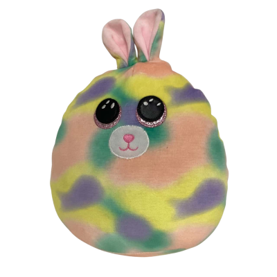 Ty Furry the Rabbit Easter Squish-A-Boos
