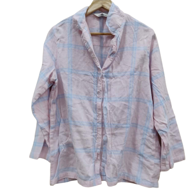 Peter Alexander Womens Size L Pyjama Set Gingham / Pink (5)