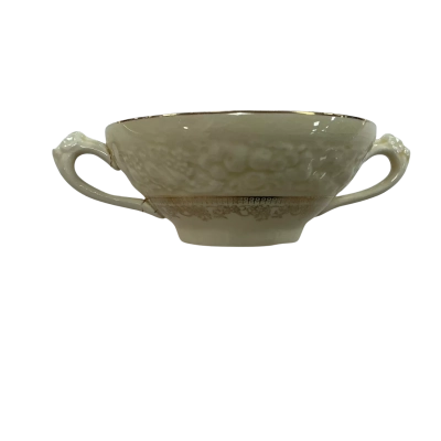 Vintage crown Ducal double handle soup bowl