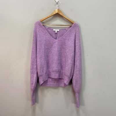 Preview Womens  Size XL Knit Jumper Lilac 