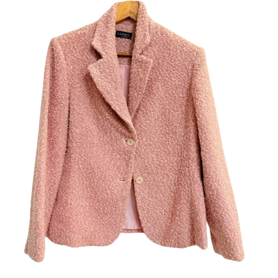 Dolina Womens Vintage Size 14 Blazer Pink  