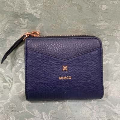 Mimco Womens Purse Navy Blue 
