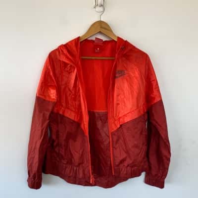 Nike Red Sport Active Jacket  Size M 