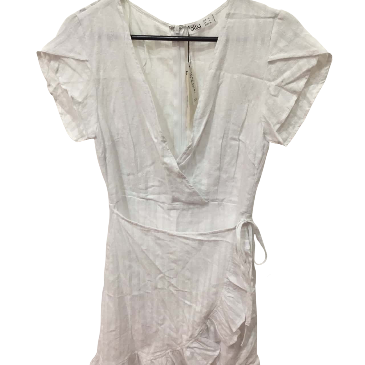 Ally Fashion Ruffle Trim Dress