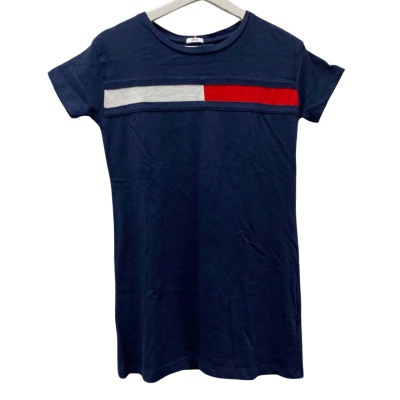 Tommy Hilfiger Girls - Kids  Size 10 / 12 Dresses & Skirts Blue - 100% Organic Cotton