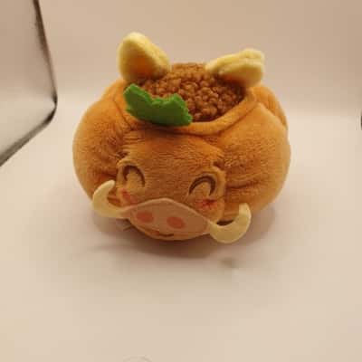 Disney Munchling Pumbaa Pumpkin Plush 