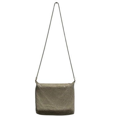 Small vintage-style metal mesh shoulder bag